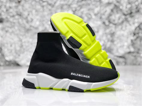 balenciaga shoes speed trainer replica|balenciaga speed trainers street style.